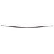 Crescent Suite B72BN6 Original Crescent 72 inch Curved Shower Bar with Brushed Finish and Full 9 inch Arc