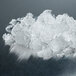 A close-up of a pile of ice from a Follett air cooled ice machine.