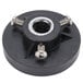 A black and silver Avantco cam regulator with screws.