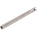 A stainless steel Carnival King stir rod with a hole at the end.