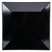 a black rectangular object with a black background