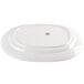 A Homer Laughlin white oval china platter.