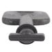 A close up of a black plastic Merfin key.