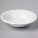 a white circle on a white surface