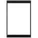 A black rectangular Menu Solutions menu board.