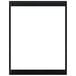 A black rectangular Menu Solutions menu board.