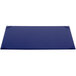 A blue rectangular Menu Solutions menu board with white corners.
