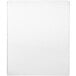 A white rectangular object with a metal border.