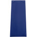 A blue rectangular object with a white border and corners containing white menu panels.