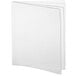 A stack of clear H. Risch, Inc. quad booklet menu covers.