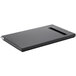 A black rectangular Avantco solid replacement door with a handle.
