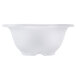 A close-up of a white GET Etchedware bowl with a textured exterior.