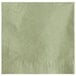 A green Choice 2-ply beverage napkin on a white surface.