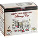 A box of 24 Caffe de Aroma Authentic Chai Tea single serve cups on a counter.