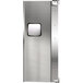 Curtron Service-Pro Series 20 36 inch x 84 inch Single Aluminum Swinging Traffic Door with 9 inch x 14 inch Window