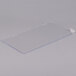 A clear plastic door for a Paragon popcorn popper on a white surface.