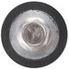 A close-up of a black and silver metal Paragon foot.