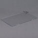 A clear plastic tray with a metal holder for a Paragon 1911 popcorn machine.