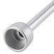 A close-up of a silver metal Proctor Silex coffee urn pump tube.
