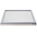 A white rectangular Avantco solid door with a white metal frame.