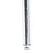 A silver Metro Super Erecta SiteSelect chrome post.