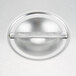 a close up of a metal object