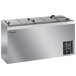 Master Bilt DC-10DSE 67 inch Stainless Steel Flip Lid Ice Cream Dipping Cabinet