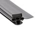 A close-up of a black Turbo Air magnetic drawer gasket.