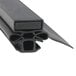 A close-up of a black rubber Turbo Air magnetic door gasket.