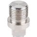 An Avantco stainless steel metal piece with a threaded end.