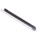 A silver metal Advance Tabco adapter bar.