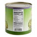 A case of six cans of Del Destino Whole Artichoke Hearts with a label.