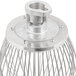 An Avantco 304 stainless steel wire whip on a white background.