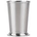 An American Metalcraft brushed stainless steel mint julep cup.