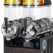 A Cecilware Granita machine with two bowls and two tubes.