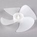 A white plastic Solwave fan blade.