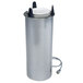 A Lakeside stainless steel dish dispenser with a white background.