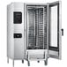 A Convotherm roll-in combi oven with a door open.
