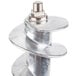 A metal Galaxy auger with a screw and nut.