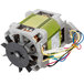 A close-up of the white label on an AvaMix 3/4 hp motor.