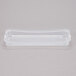 A clear plastic container lid for Vollrath 40004 on a white background.