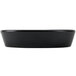 A black rectangular Hall China baker dish.