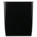 A black rectangular Rubbermaid liner for an 8 gallon Slim Jim trash can.