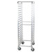 Regency 20 Pan End Load Bun / Sheet Pan Rack with Non-Marking Casters - Unassembled