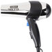 A silver and black Conair hair dryer.