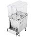 A Crathco refrigerated beverage dispenser with two clear containers.