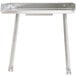 An Advance Tabco detachable drainboard with legs.