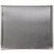 An Advance Tabco detachable drainboard with a metal plate.