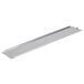 An Avantco stainless steel rectangular divider bar.