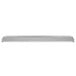 A metal divider bar for a refrigeration pan with a silver finish.
